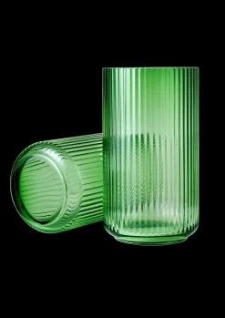 Lyngby Porcelæn Vase H31 cm i grøn fra serien Lyngby Best