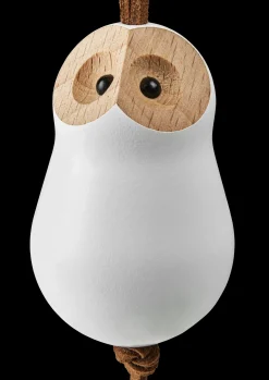 Rosendahl Forest Tales Ugle Ø4 cm blank hvid | Køb her Outlet