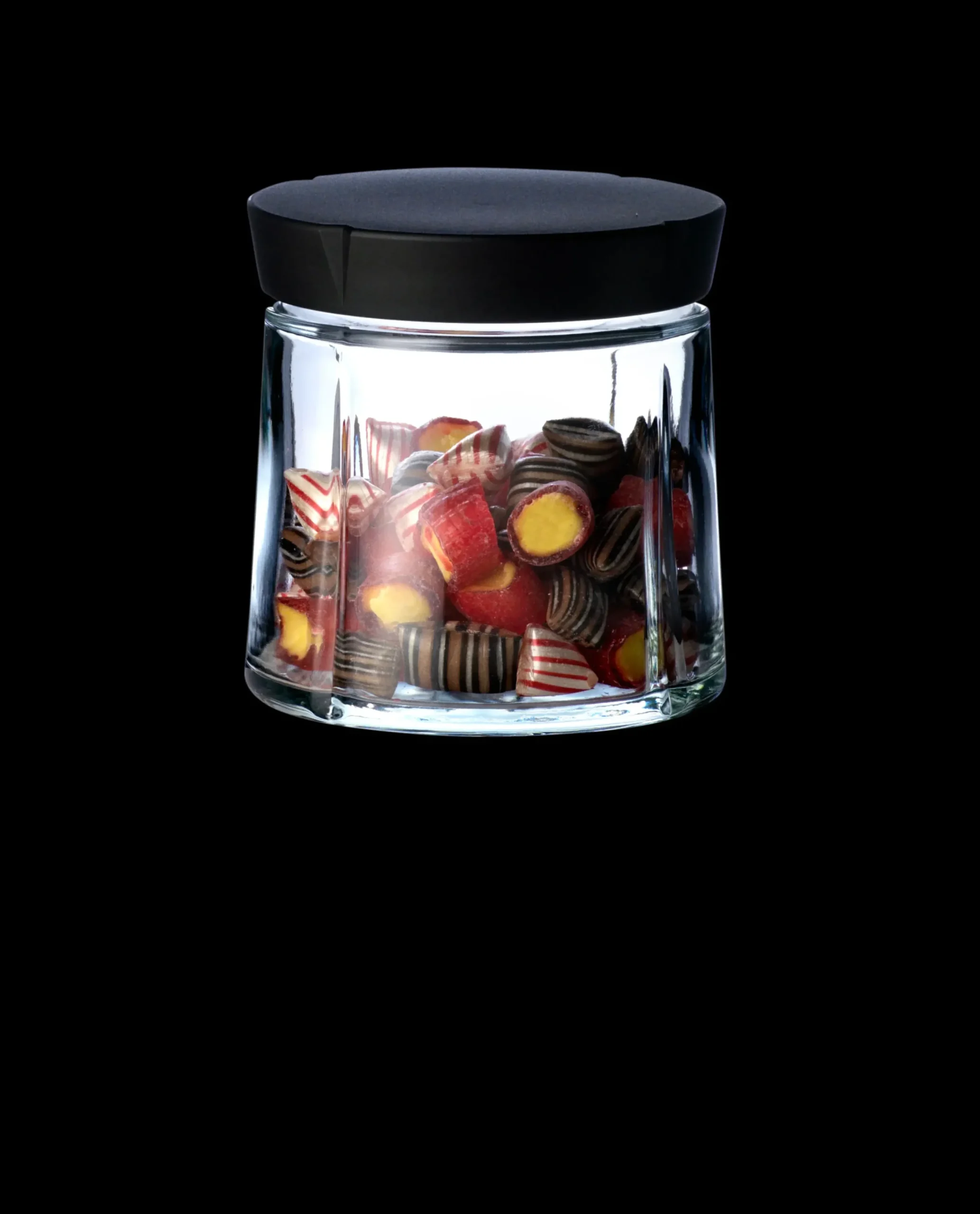 Rosendahl Grand Cru Opbevaringsglas 50 cl sort | Køb her Outlet