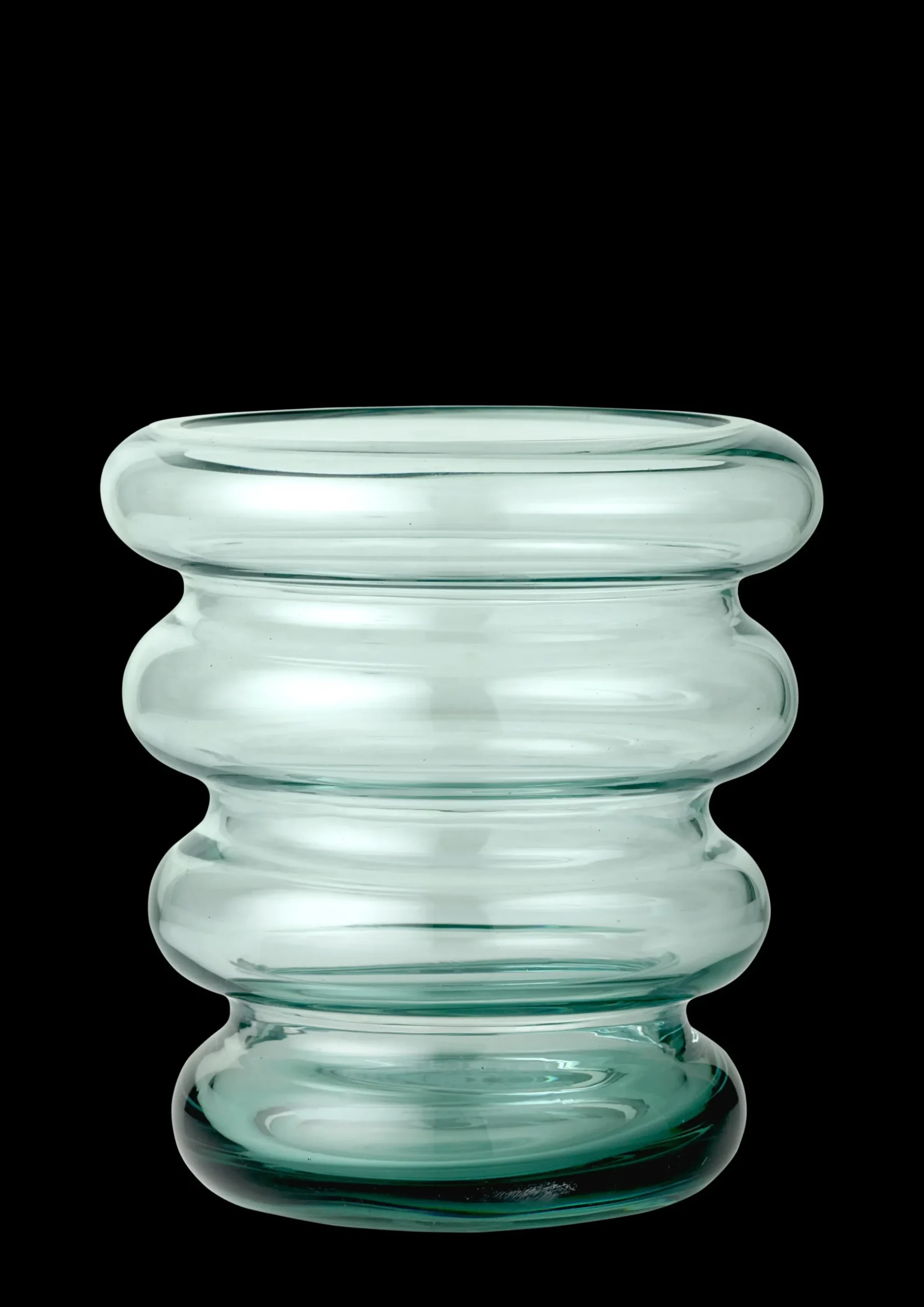 Rosendahl Vase H16 cm i grøn fra serien Infinity | Køb her Clearance