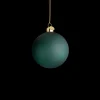 Holmegaard Souvenir Julekugle Ø8 cm mørk grøn Hot